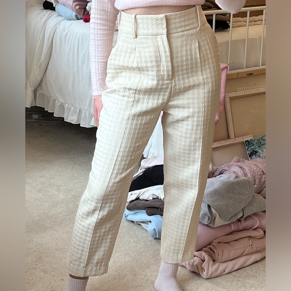 Zara Pants - Cream trousers from zara
